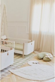 Covor pentru copii crem lavabil/țesut manual din bumbac 100x120 cm Swan – Lorena Canals