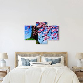 Tablou - Cireș înflorit - pictură (90x60 cm)