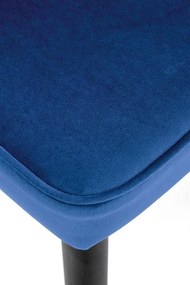 Scaun K446 Velvet Bleumarin – l51 x A55 x h86 cm