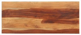 327515 vidaXL Blat de masă, 140x60x(2,5-2,7) cm, lemn masiv acacia