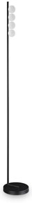 Lampadar LED design minimalist Ping pong pt4 negru