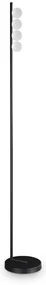Lampadar LED design minimalist Ping pong pt4 negru
