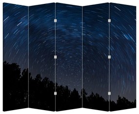 Paravan - cerul nocturn (210x170 cm)