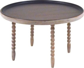 Măsuţă auxiliară din lemn de mango Støraa Knoxville, Ø 60 cm