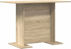 vidaXL Masă de dining Stejar Sonoma 110 x 60 x 75 cm Lemn compozit