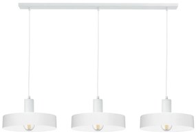 Lustră cu cablu ARCANE 3xE27/60W/230V alb