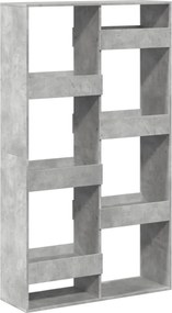 vidaXL Bibliotecă, gri beton, 100x33x175 cm, lemn prelucrat