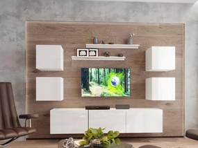 Mobilier living Berny 74 (alb + Alb lucios). 1087210