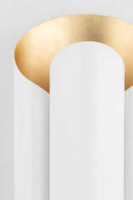 Aplica de perete design modern BANKS alb/auriu