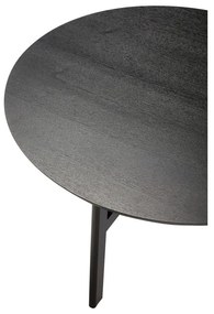 Măsuță de cafea neagră rotundă ø 80 cm Fjord – Hübsch
