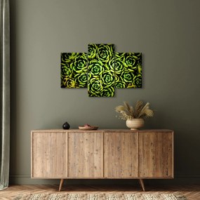 Tablou cu flori de piatră (90x60 cm)
