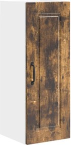 vidaXL Dulap de bucătărie Stejar fumuriu 30 x 31 x 80 cm Lemn compozit