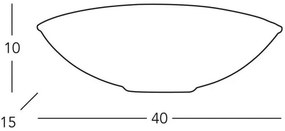 Kolarz 588.65 - Aplică perete BISQUITT 1x E27/75W/230V