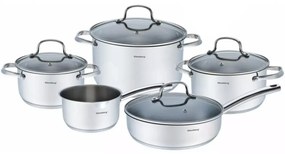 Set de oale, 9 piese, din oțel inoxidabil Klausberg KB-7215