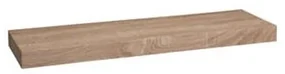 Etajera perete Fixy, culoare stejar, 60x23.5x3.8 cm