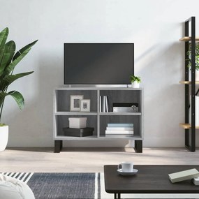 826978 vidaXL Comodă TV, gri sonoma, 69,5x30x50 cm, lemn compozit