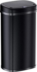Jurhan Coș de gunoi cu senzor DEUS, 58 litri, negru