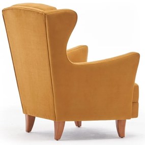 Fotoliu wing galben Lola Brejer – Artie