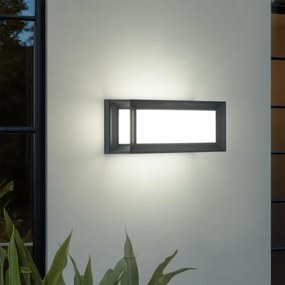 Brilagi - PARKER aplică LED de exterior cu senzor, 12W, 230V, antracit, IP44