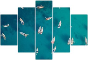 Tablou - Sailboats (150x105 cm)