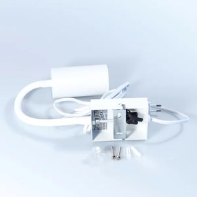 Lampă de perete flexibilă ROBBY 1xGU10/25W/230V albă Globo 57911WW