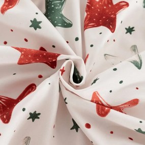 Cearsaf din microfibra COLORFUL STARS colorat 180x200 cm
