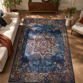 Covor albastru închis 200x280 cm Orient Maderno – Hanse Home