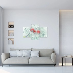 Tablou cu măcieșe înghețate (90x60 cm)