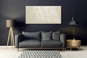 Tablou pe sticla Abstract Art White