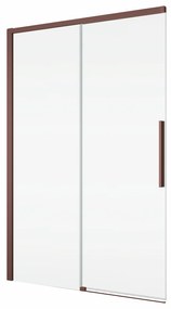 Usa culisanta de dus in nisa, 1300 mm, bordeaux metal, doua elemente, Ronal Oriana Bordeaux metal, 1300 mm