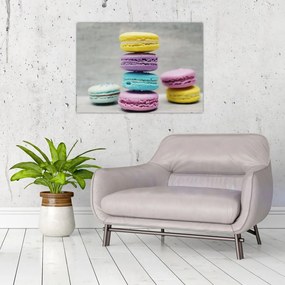 Tablou pe sticlă cu macarooni (70x50 cm)