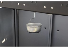 Grătar mobil pe gaz Cattara Master Cheef, 133 x 98x 51 cm
