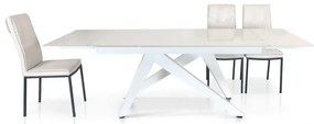 Scaun Rain, structura metalica, piele ecologica - BEJ