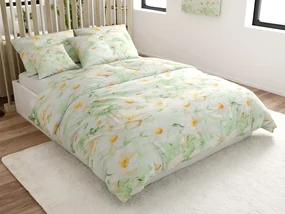 Lenjerie de pat din microfibra SPRING MEADOW verde Dimensiune lenjerie de pat: 70 x 80 cm | 140 x 200 cm