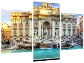 Tablou - Fântâna Trevi (90x60 cm)