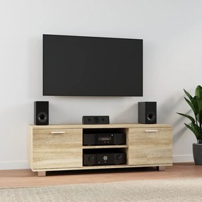 Comoda TV, stejar sonoma, 120x40,5x35 cm, lemn prelucrat 1, Stejar sonoma, 120 x 40.5 x 35 cm