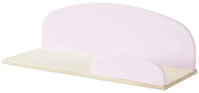 Această combinație KIDDY în roz constă dintr-un pat (90x200), noptieră, 2 rafturi de perete (45 și 65 cm), bară de siguranță și cutie de jucării.