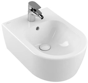 Bideu suspendat Villeroy & Boch, Avento, 37 cm, alb alpin