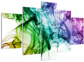 Tablou - fum colorat (150x105 cm)
