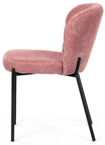 Set de scaune de sufragerie Bouclé CT-W1077 PINK2,4 buc