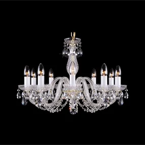 Lustra 10 brate cristal Bohemia L11 006/10/1-A; F 1 floor