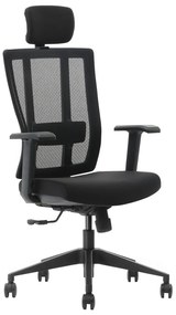Scaun de birou Work Classic, negru