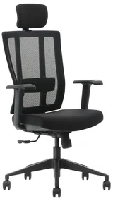 Scaun de birou Work Classic, negru
