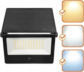 Proiector solar LED cu senzor NCS G2 LED/30W/3,7V 3000/4000/6500K IP54 5200 mAh