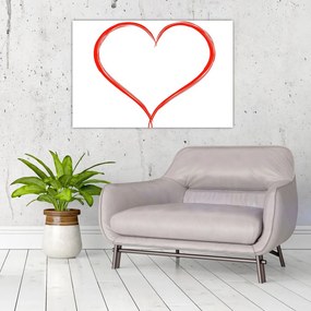 Tablou cu inima (90x60 cm)