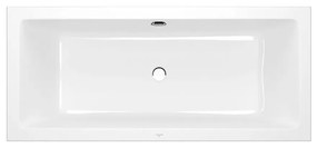 Cada dreptunghiulara Villeroy&Boch Targa Plus Duo alb alpin 180x80 cm