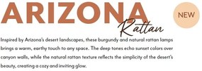Lustra/Pendul Eco, Ratan, Arizona natural, S
