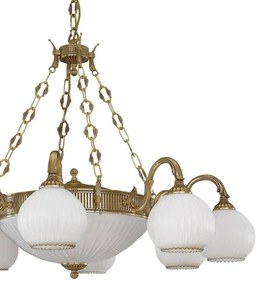 Lustra clasia din alama 8+3 design italian 9300