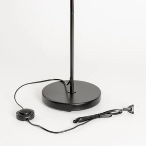 Brilagi - Lampă LED de podea CERIA, 1x E27/40W/230V, Ø 25 cm, alb/negru