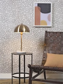 Veioza, Lampa de masa aurie cu baza din marmura Toulouse